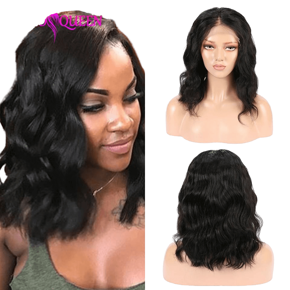 perruque body wave wig lace front