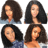 quatre femmes portant une perruque lace wig curly
