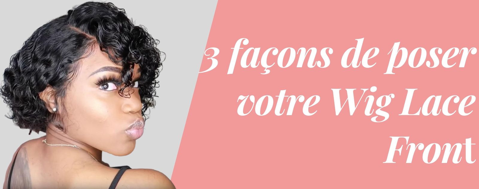Comment poser une perruque lace frontal Clearance