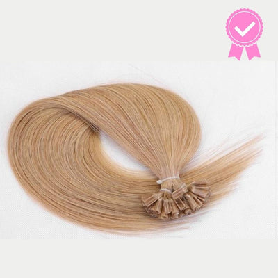 100 Extensions Kératine - Cheveux Naturels Lisses