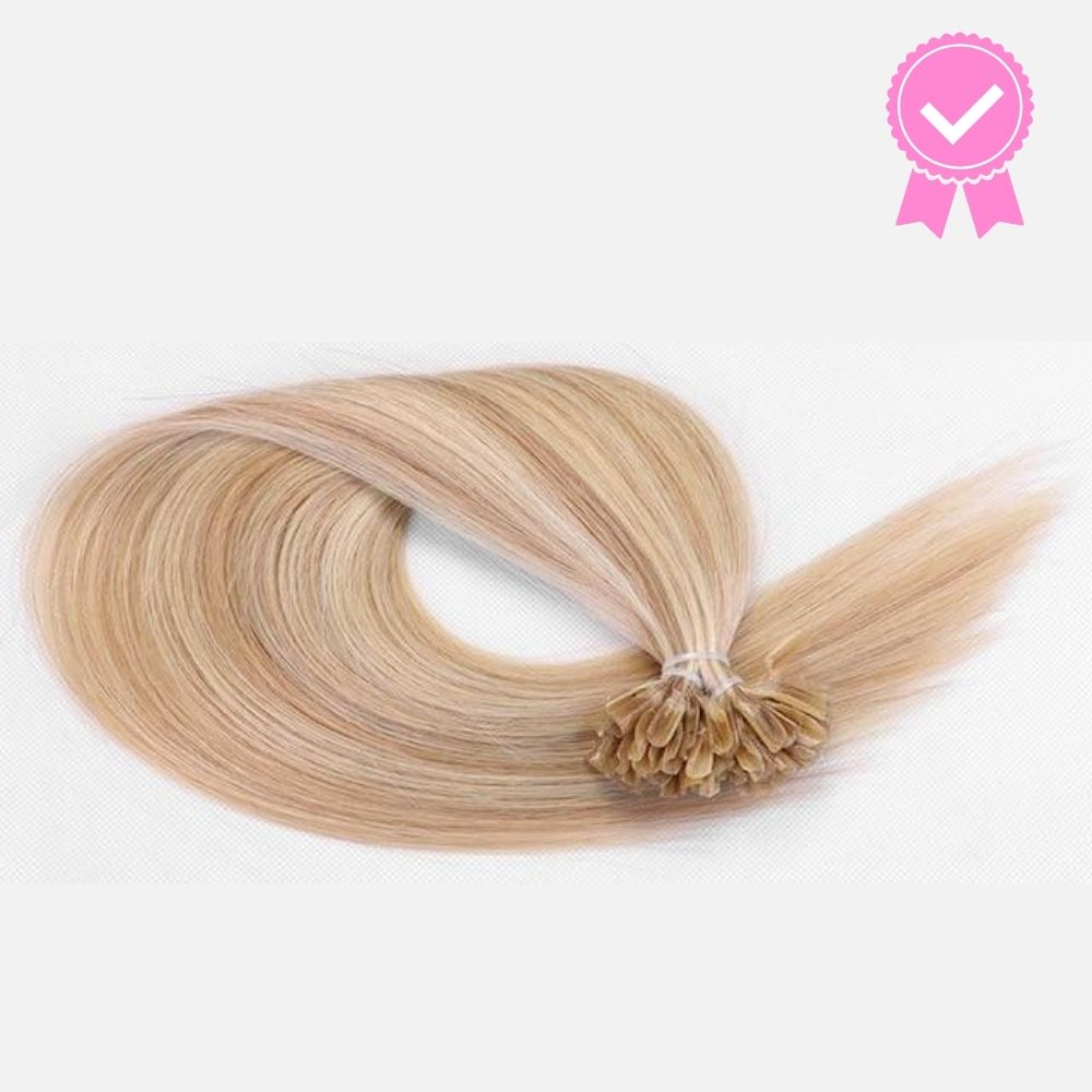 50 Extensions Kératine - Cheveux Naturels Lisses