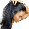 Perruque Brésilienne Hair Lace Wig Droite de profil