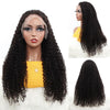 mannequin portant une Perruque Kinky Curly Lace Wig
