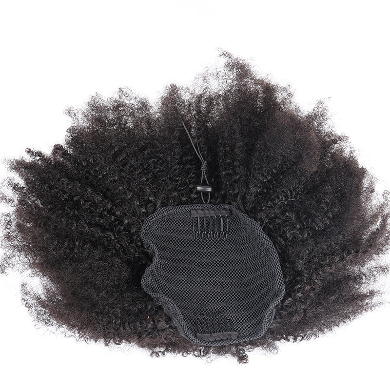 Ponytail Kinky Curly avec lacet