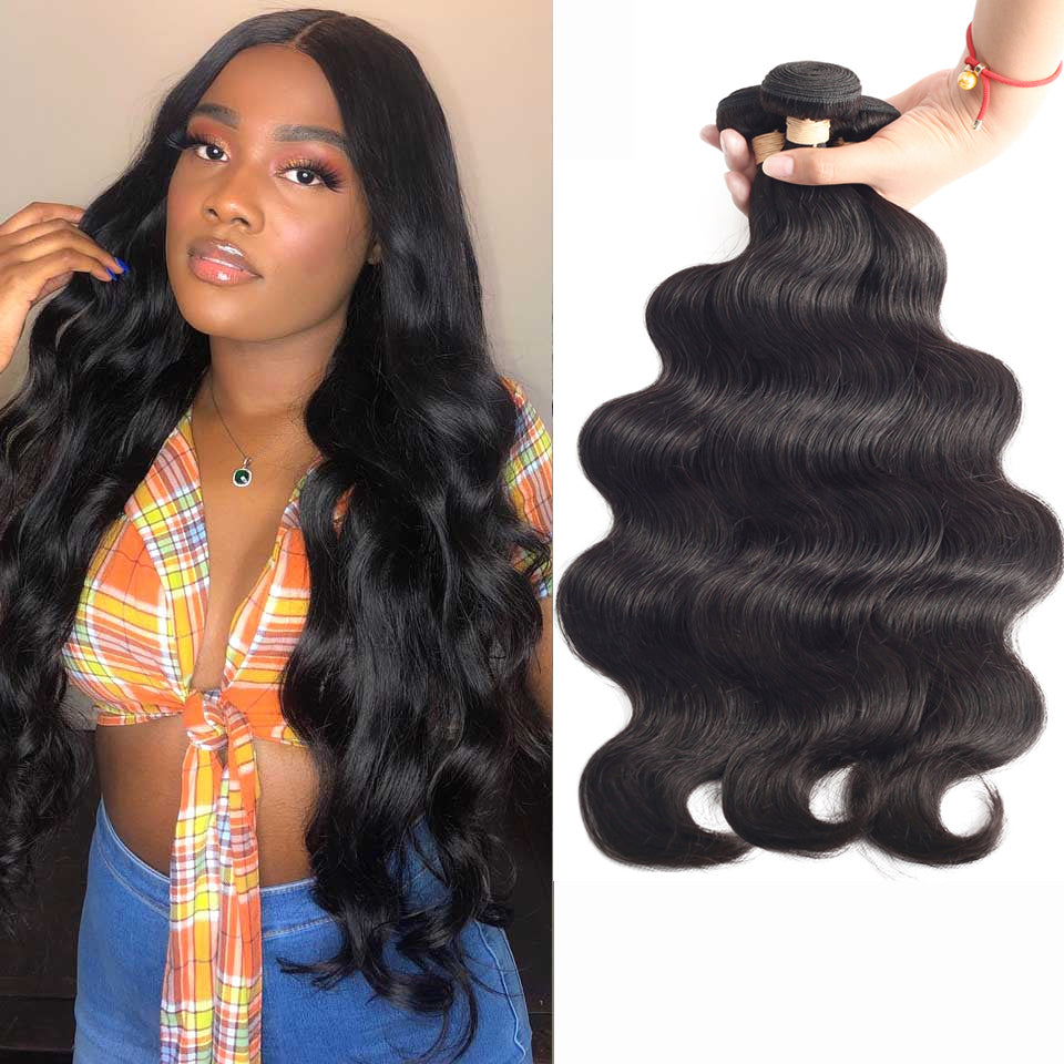 femme on fleak avec Tissage Brésilien Body Wave Avec Lace Frontale