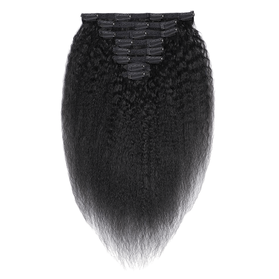 extension à clip texture kinky straight