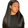 lace wig naturelle de 20 pouces lisse straight avec baby hair