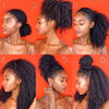 différentes coiffures avec Tissage Kinky Afro