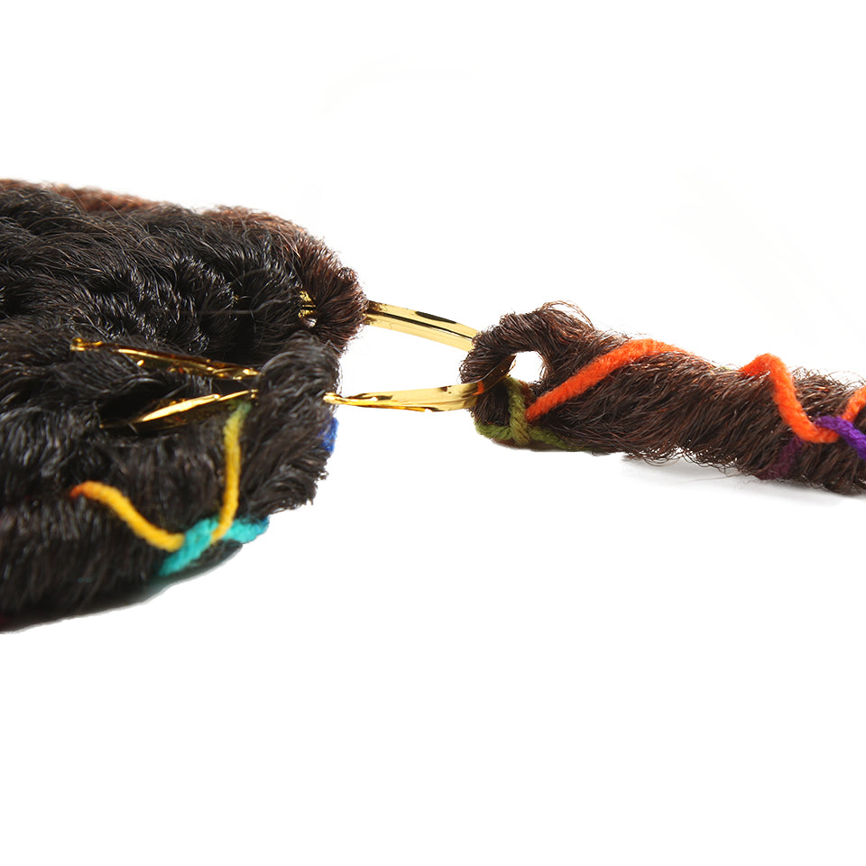 fausses locks courtes crochet chatain