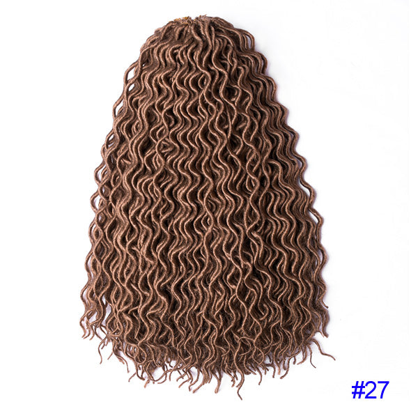 Fausses Locks Crochet Ondulées caramel