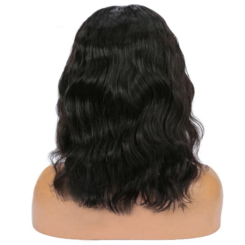 Perruque body wave Lace Front vu de l'arrière