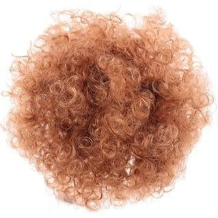 Postiche Afro Puff blond
