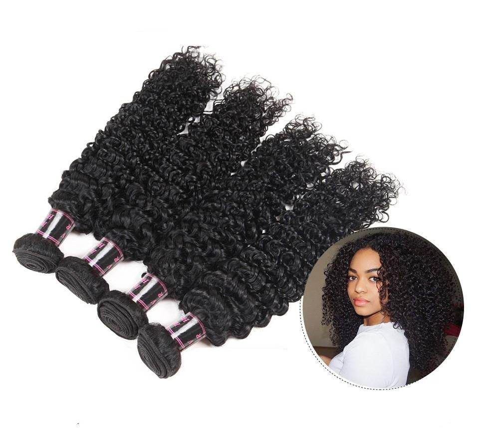 femme portant un tissage brésilien afro kinky