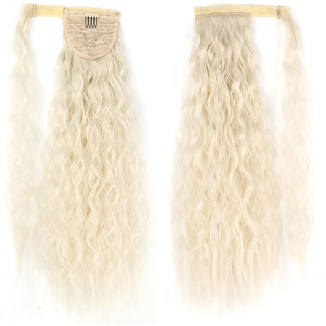 Queue de cheval frisée à enrouler