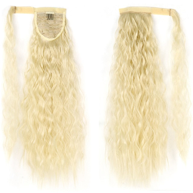 Queue de cheval frisée à enrouler